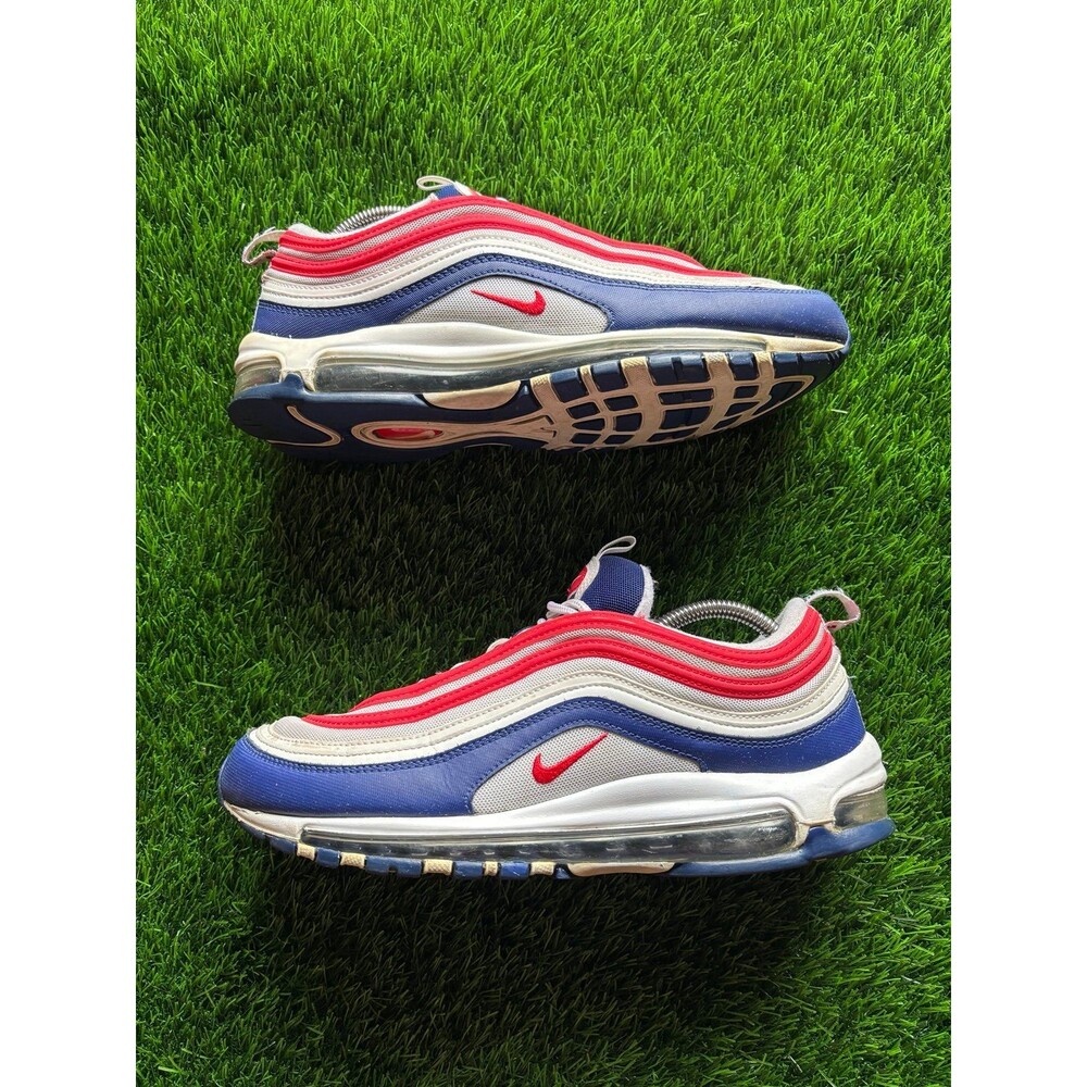 Nike Air Max 97 Red White Blue Athletic Shoes sz 11.5